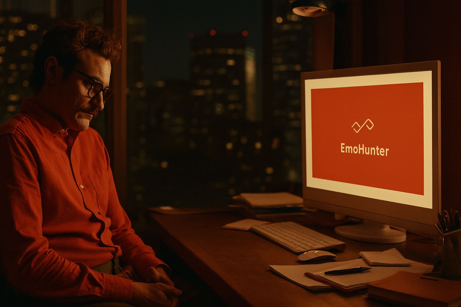 EmoHunter concept art resembling the movie Her