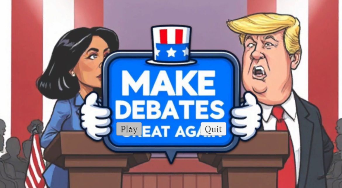 Make Debates Great Again title screen